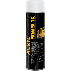 Acryl Primer 500ml. alapozó fehér spray (12db/#)