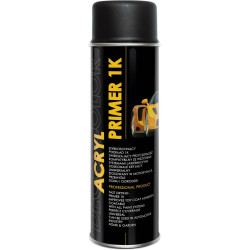 Acryl Primer 500ml. alapozó fekete spray (12db/#)