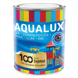 Aqualux zománcfesték fekete L413 0,75 lit. (6db/#)