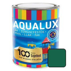 Aqualux zománcfesték zöld L411 0,75 lit. (6db/#)