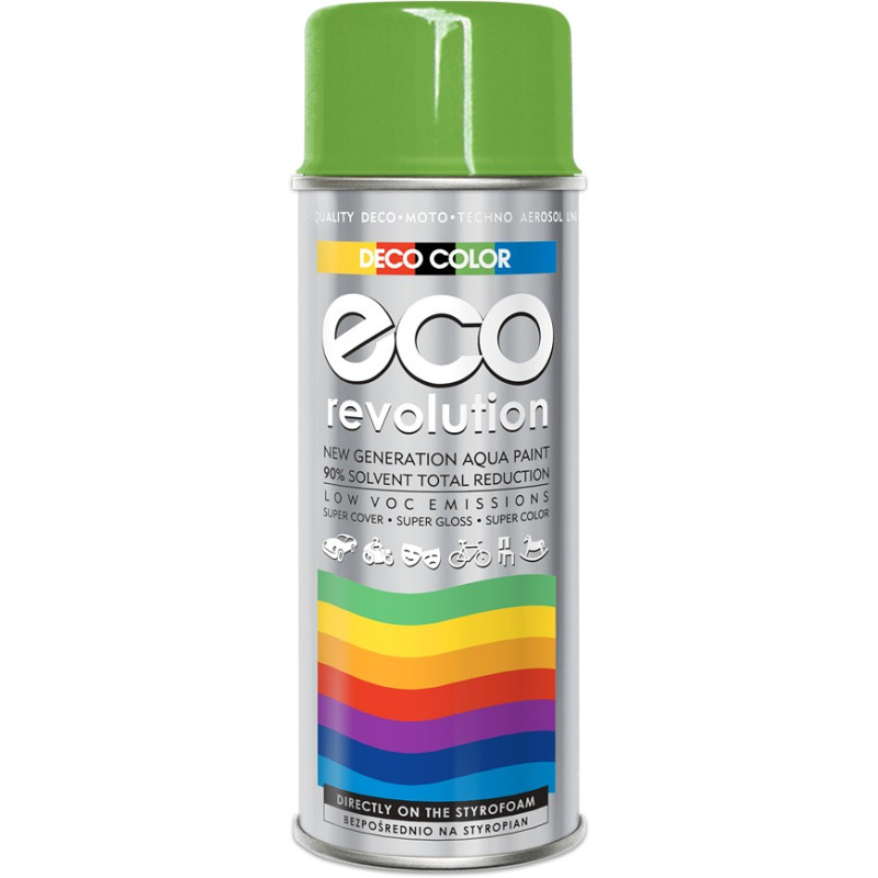 ECO Revolution spray RAL 6018 világoszöld 400ml. (12db/#)