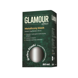 Glamour Effect Metallic Shine-Metál színezőpaszta Alaszkai ezüst 80ml.