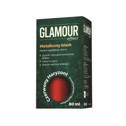 Glamour Effect Metallic Shine-Metál színezőpaszta Vörös Horizont 80ml.