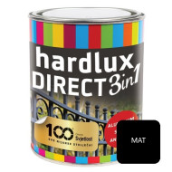 Hardlux Direct 3in1 MAT fekete RAL 9005 0,75 lit. (6db/#)