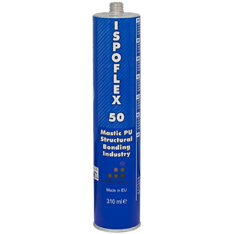 ISPOFLEX 50FC poliuretán tömítő szürke 310ml. (12db/#)