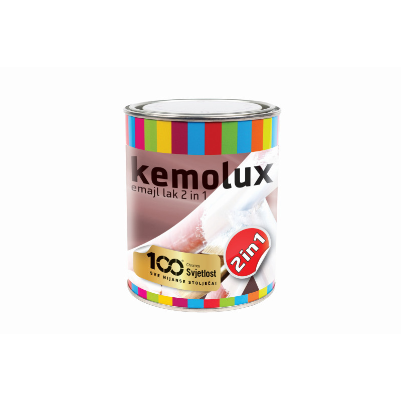 Kemolux 2in1 zománcfesték/alapozó fényes transzparens 0,6 lit. (6db/#)