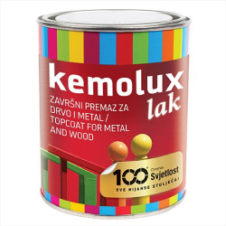 Kemolux zománcfesték fényes barna L405 0,75 lit. (6db/#)
