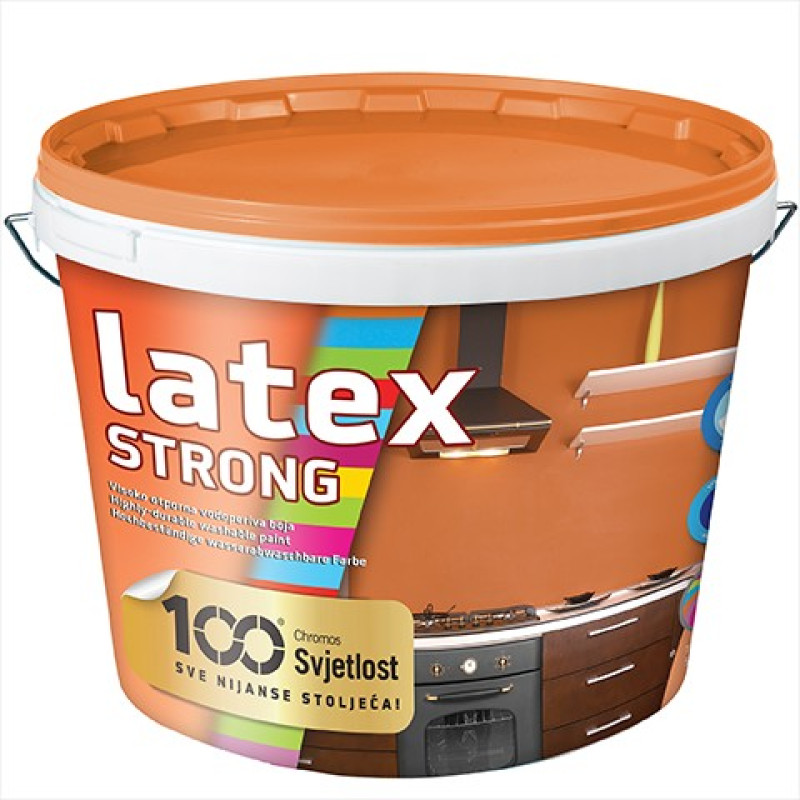 Latex strong félmatt fehér 2 lit. (4db/#)
