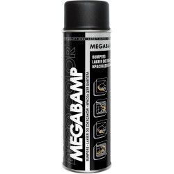 Megabamp akril spray lökhárítókhoz matt fekete 500ml. (12db/#)