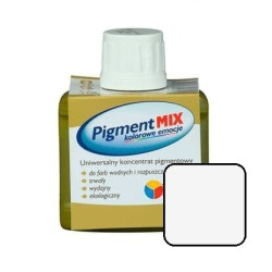 Pigment MIX 25 univ.színezőpaszta Titánfehér 80ml. (12db/#)