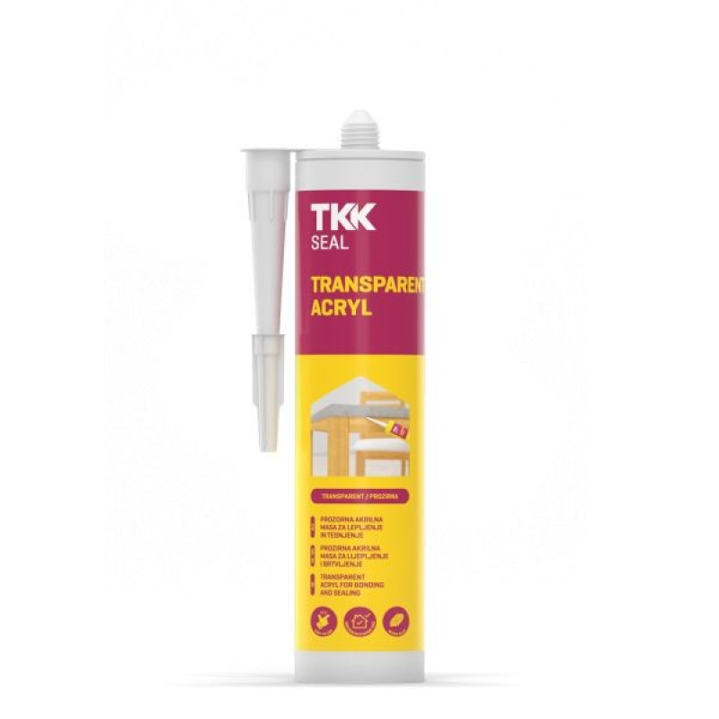 TKK SEAL Transparent-színtelen tömítő, ragasztó 300ml. (12db/#)