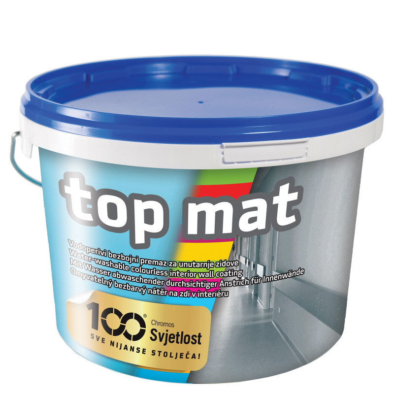 Top Mat matt fal-lakk 15 lit.