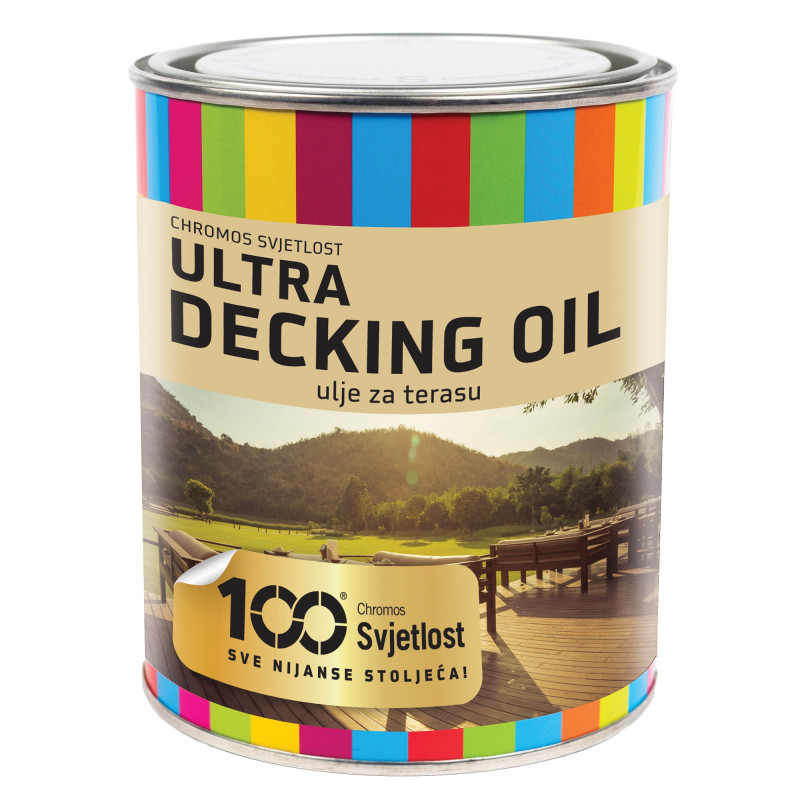 Ultra Decking Oil teraszolaj színtelen 0,75 lit. (6db/#)