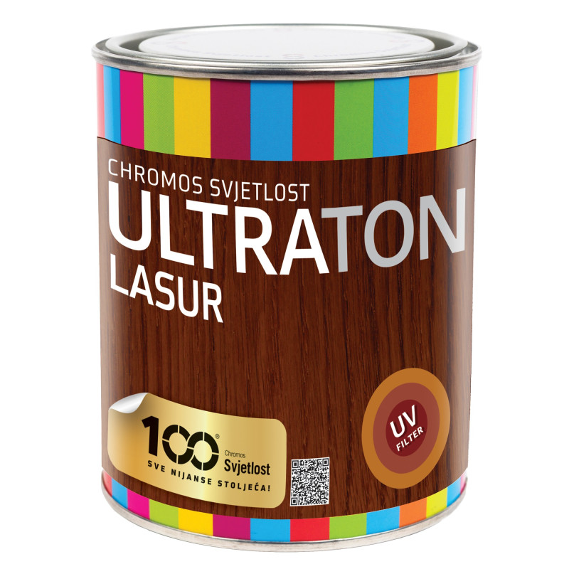 UltraTON matt vastaglazúr 02 színtelen 2,5 lit. (4db/#)