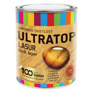 UltraTOP selyemfényű vastaglazúr 02 színtelen 0,75 lit. (6db/#)